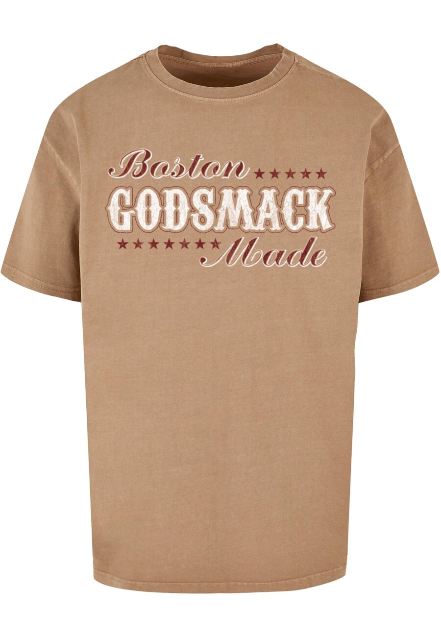 

Рубашка Merchcode Godsmack - Boston, бежевый