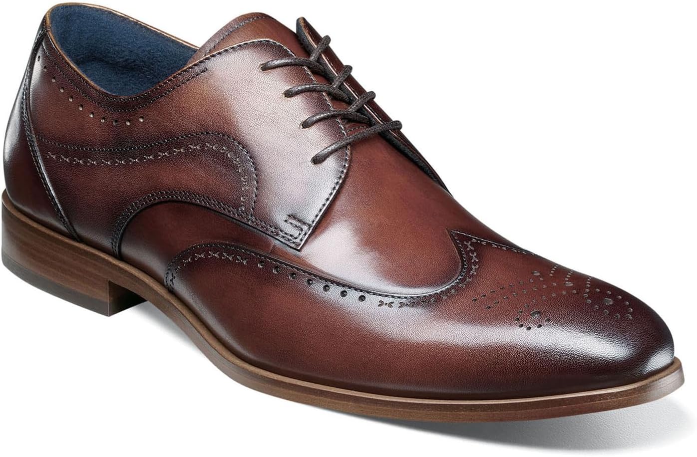 Мужские кроссовки Stacy Adams Brayden Wingtip на шнуровке, коричневый — фото 2