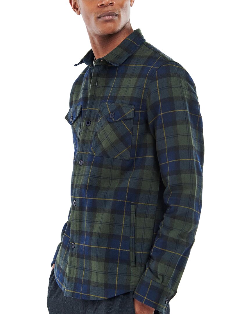 

Рубашка Барбур Каннич Barbour, оливковый