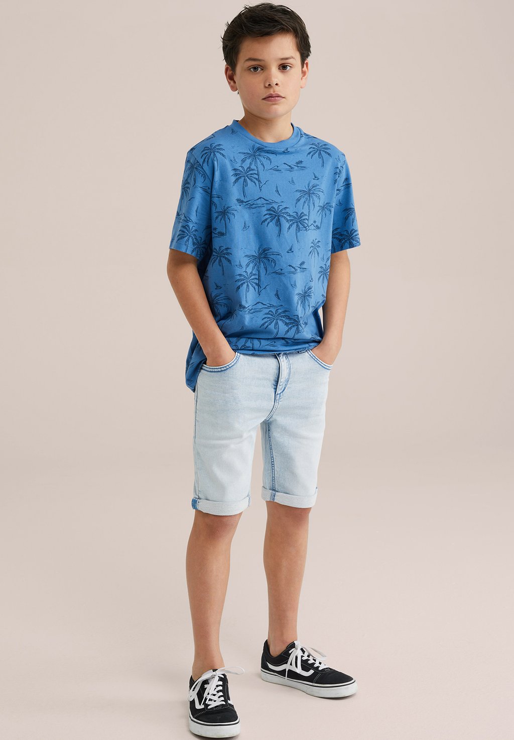 

Джинсовые шорты BLUE RIDGE WE Fashion, светло-голубой