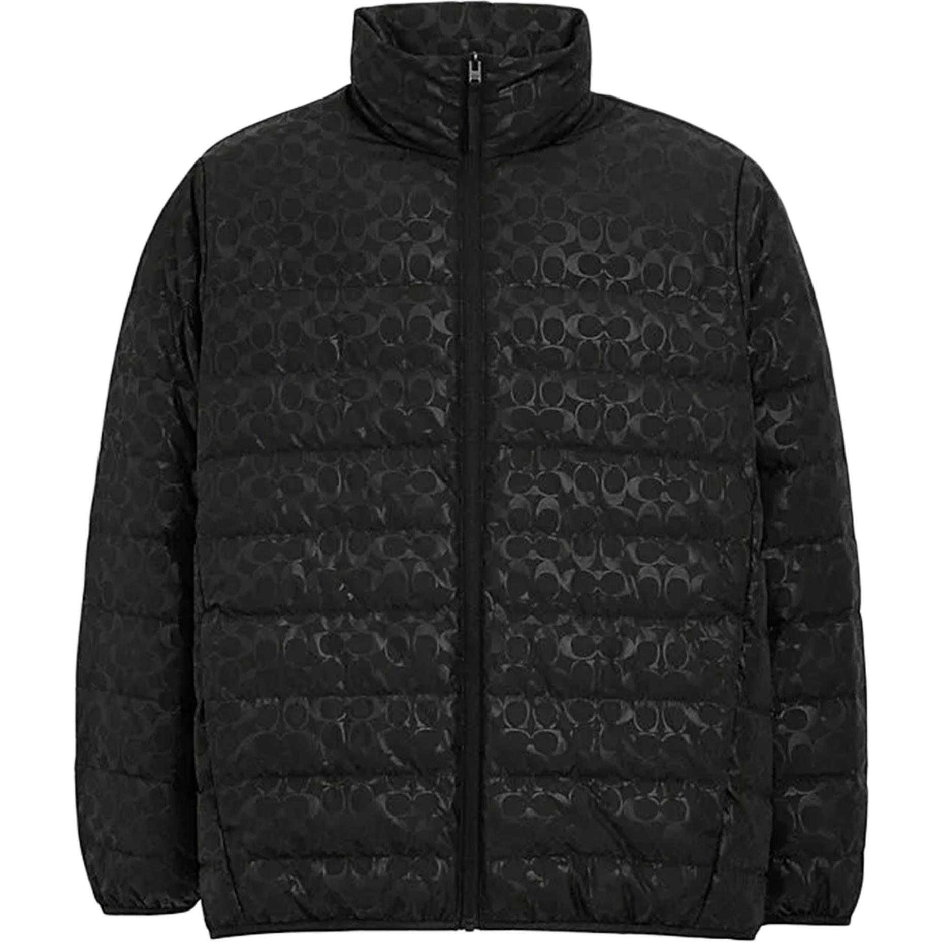 

COACH Пуховик SS24 мужской черный, Black