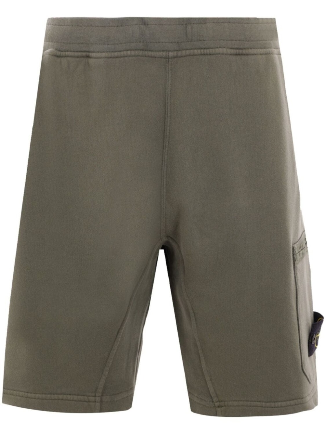 

Stone Island шорты из чесаного хлопка, зеленый