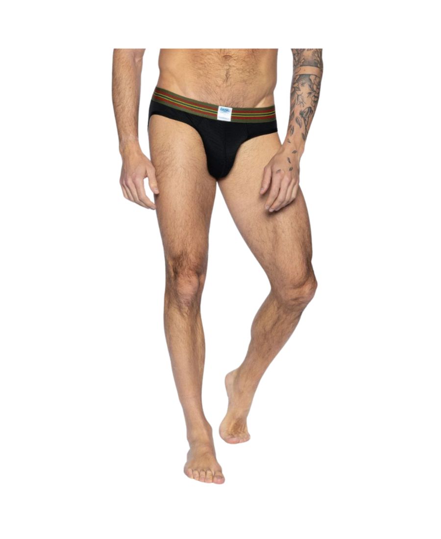 

Мужские сетчатые трусы - спортивное нижнее белье BIKE Athletic, Black