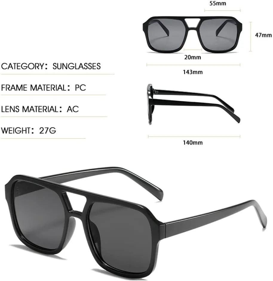 

Женские солнцезащитные очки в винтажном стиле, люксовый бренд, большие женские очки для вождения, модные солнцезащитные очки, уникальные очки generic, Black Blue