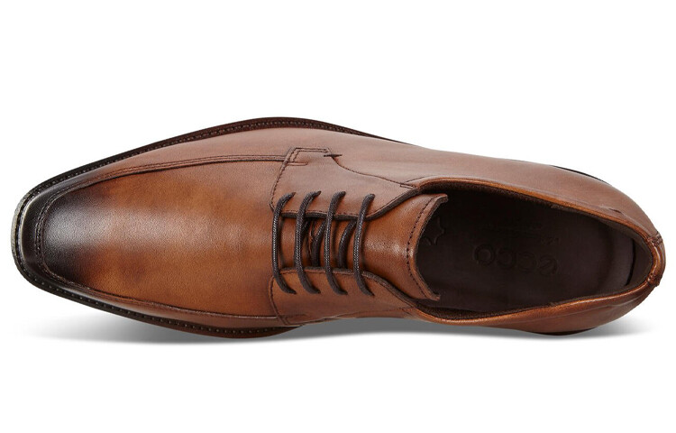 Мужские туфли Ecco Men's Casual Shoes Men Low-Top Brown — фото 3