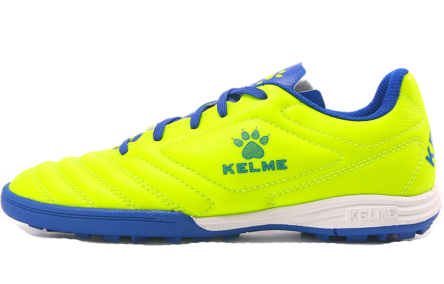 Kalme KARME/KELME Футбольная обувь Унисекс, Флюо-желтый/королевский синий
