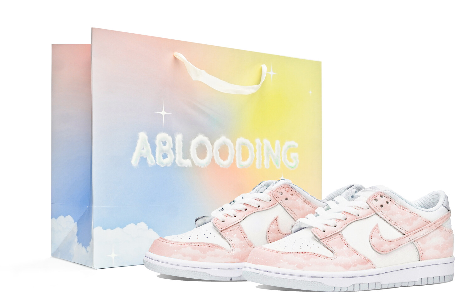 

Мужские кроссовки для скейтбординга Nike Dunk, Pink