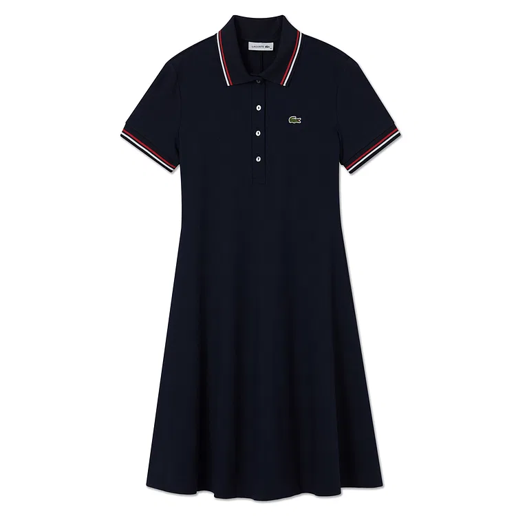 Платье поло Lacoste, классический воротник, 3UI — фото 4