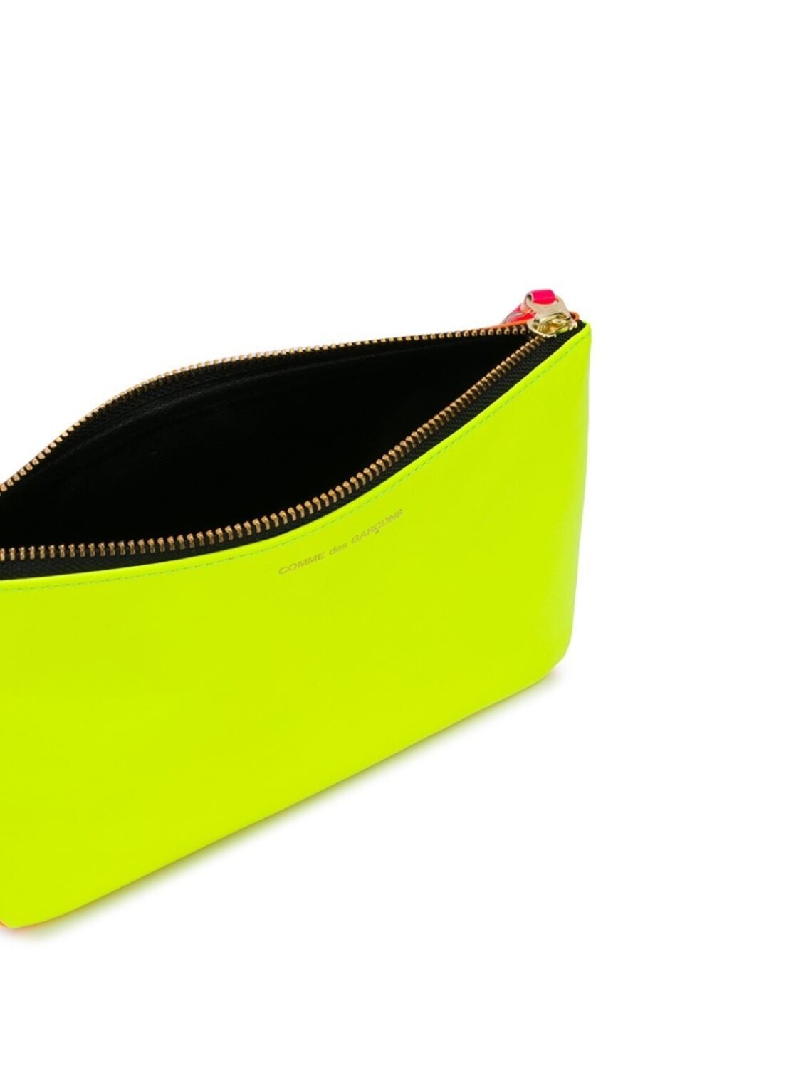 Comme Des Garçons Wallet кошелек в стиле колор-блок на молнии, желтый — фото 3