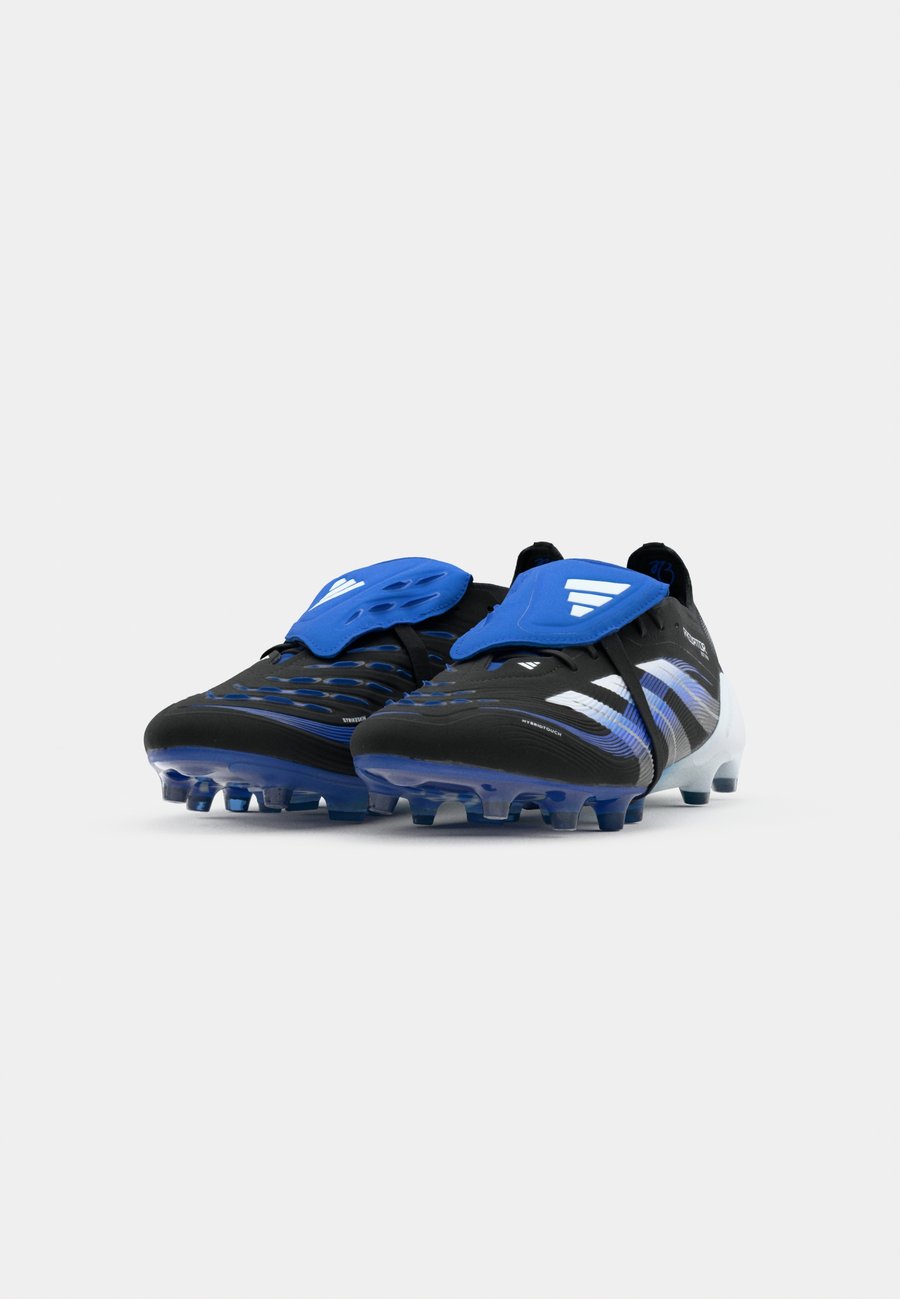Кроссовки Adidas Performance PREDATOR ELITE FOLD-OVER TONGUE ARTIFICIAL GROUND FOOTBALL BOOTS, Core Black/Footwear White/Glory Blue/Black — фото 4