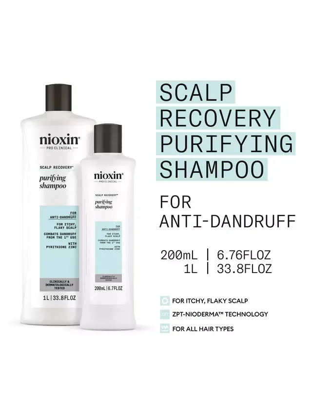 Очищающий шампунь Pro Clinical Scalp Recovery System от перхоти и зуда кожи головы, 200 мл Nioxin — фото 2