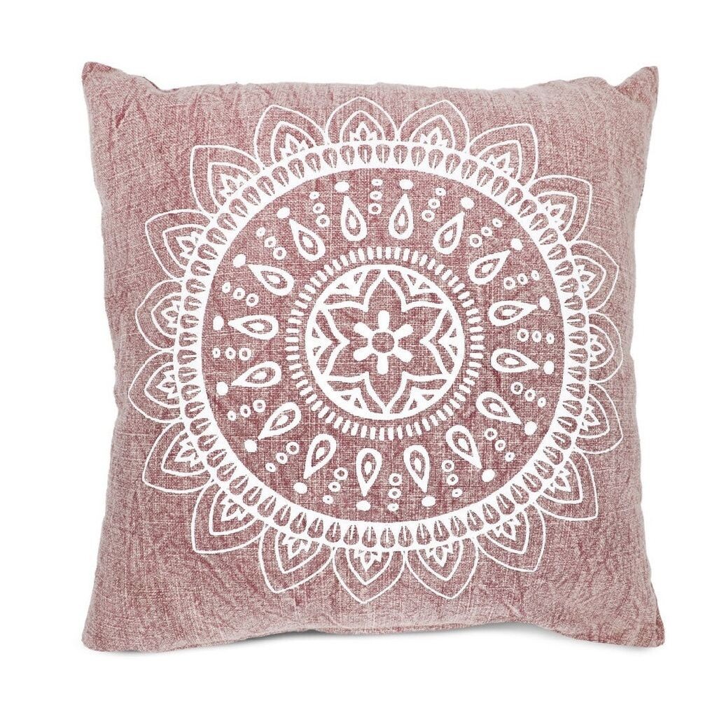 

Подушка Сизо ручной работы Мандала 45 х 45 см - розовый Sizo Handmade