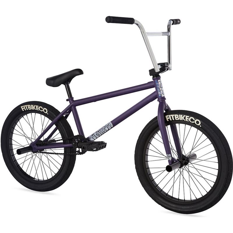 

Велосипед BMX FitBikeCo STR 20", фиолетовый