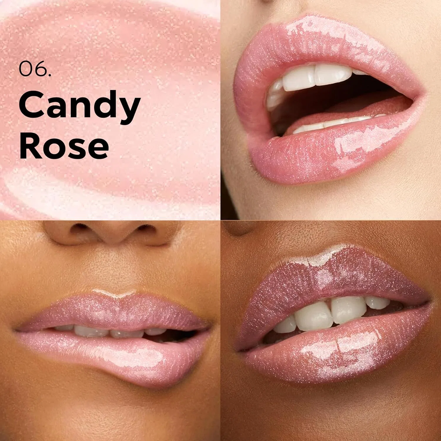 Питательный блеск для губ «3D Hydra Lipgloss» от KIKO Milano Kiko Milano, 06 Candy Rose — фото 2
