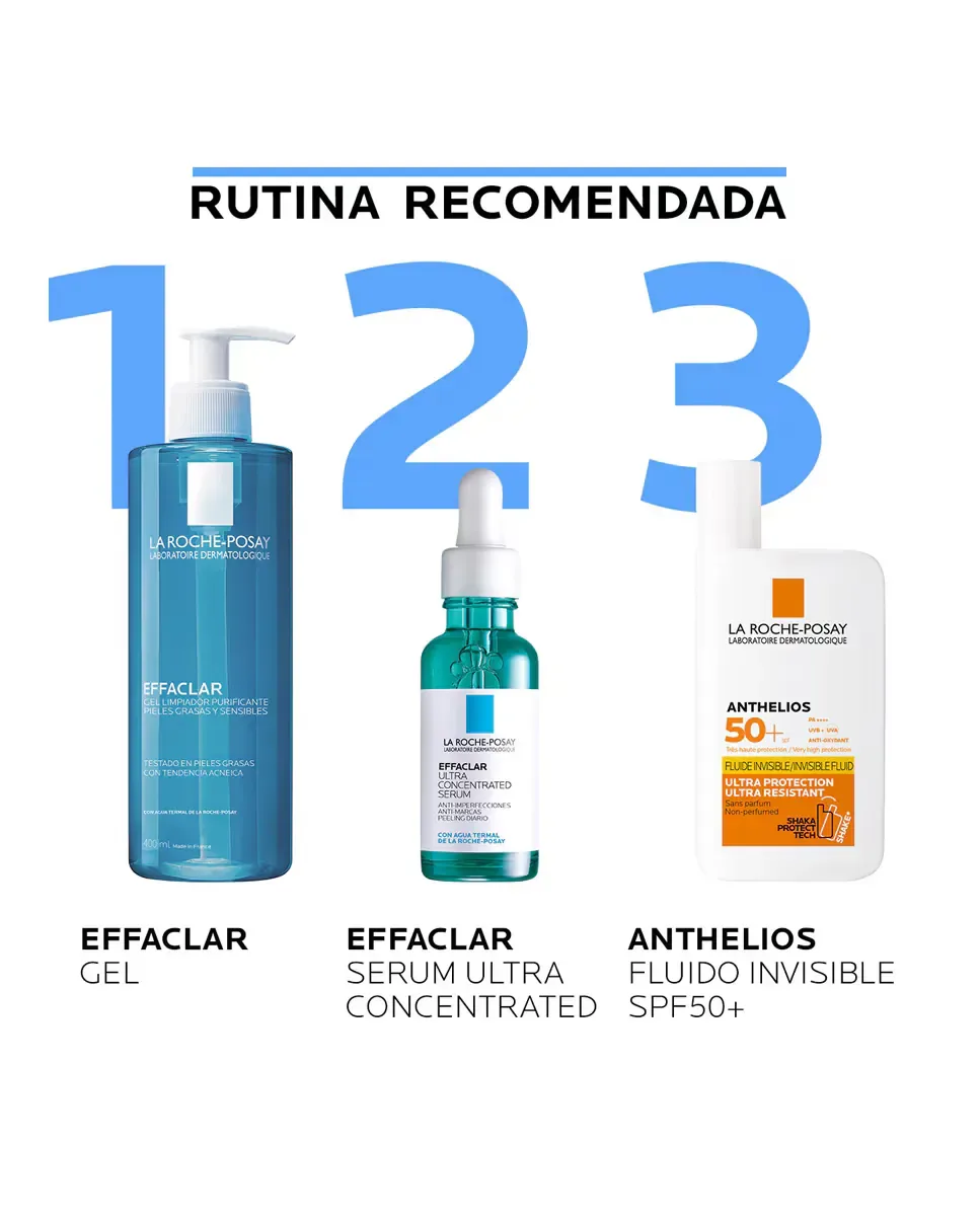 Сыворотка La Roche-Posay — Effaclar Ультраконцентрированная против несовершенств для жирной кожи с склонностью к акне, 30 мл — фото 3