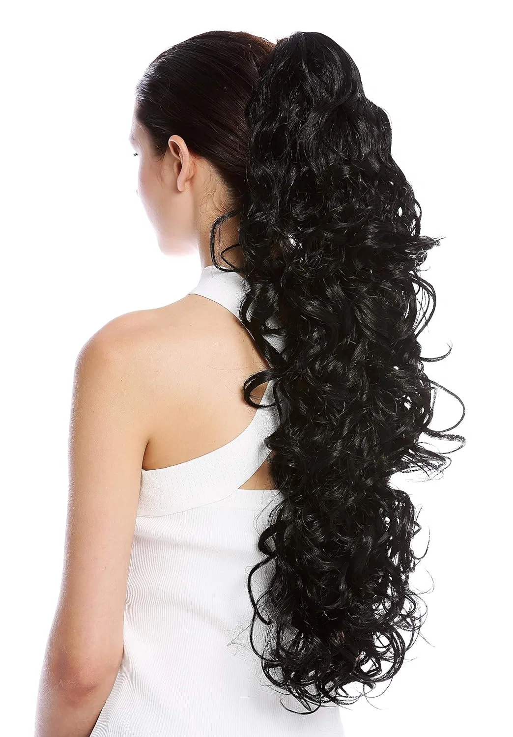 Шиньон-хвост «N1095-V» 65 см от WIG ME UP Wig Me Up, Jet Black (1)