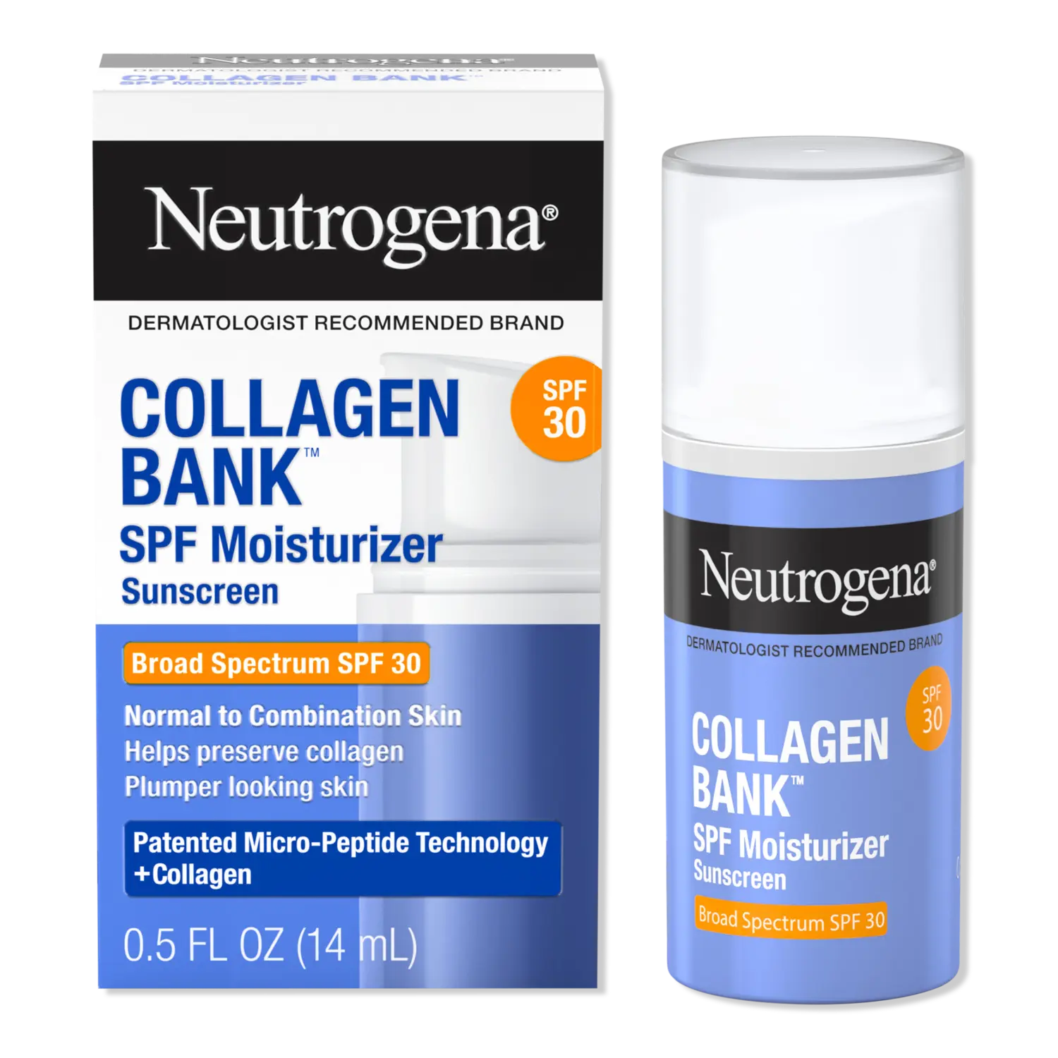 

Увлажняющий крем для лица Collagen Bank Daily с SPF 30 Neutrogena, 0.5 oz