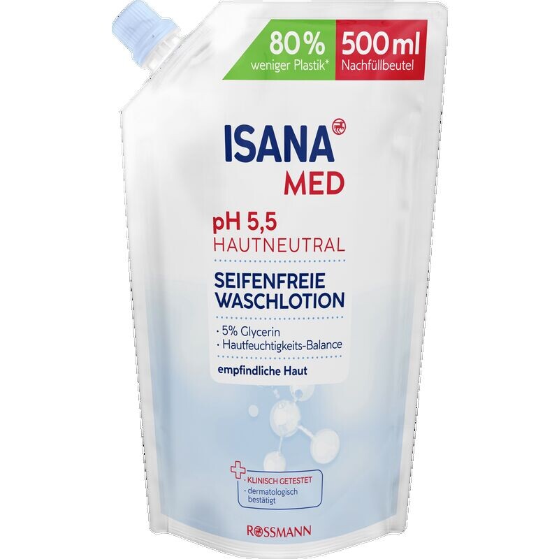 

Пакетик для хранения моющего лосьона ISANA, 500 ml