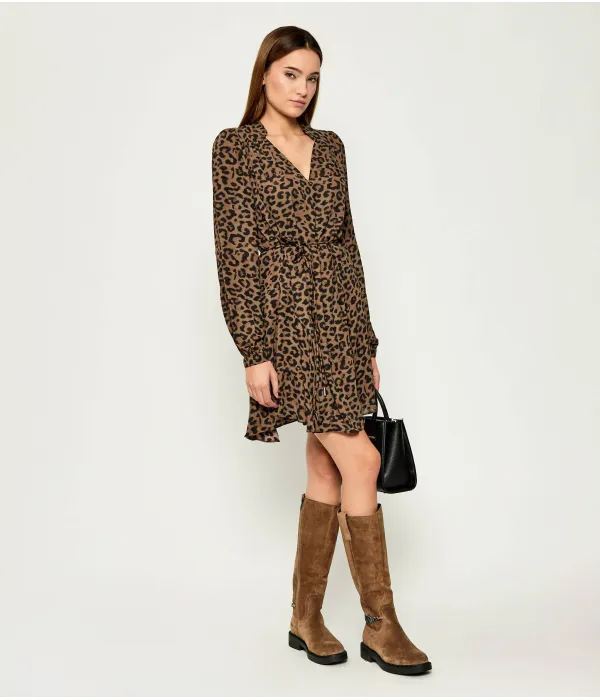 Fyonal2 Кожаные сапоги для верховой езды Guess, коричневый — фото 2