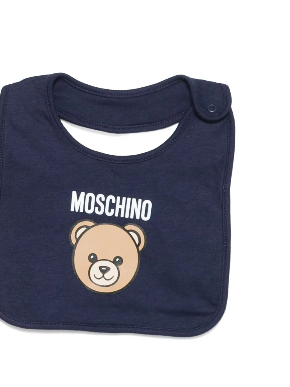 Комплект для выращивания младенцев с принтом плюшевого мишки Moschino Kids, синий — фото 2