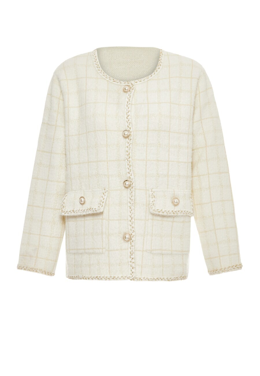 

Вязаный кардиган Zitha, цвет Wool White