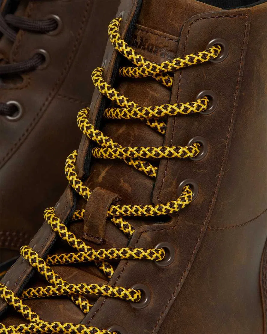 Повседневные кожаные ботинки Combs Crazy Horse Dr Martens, коричневый — фото 4