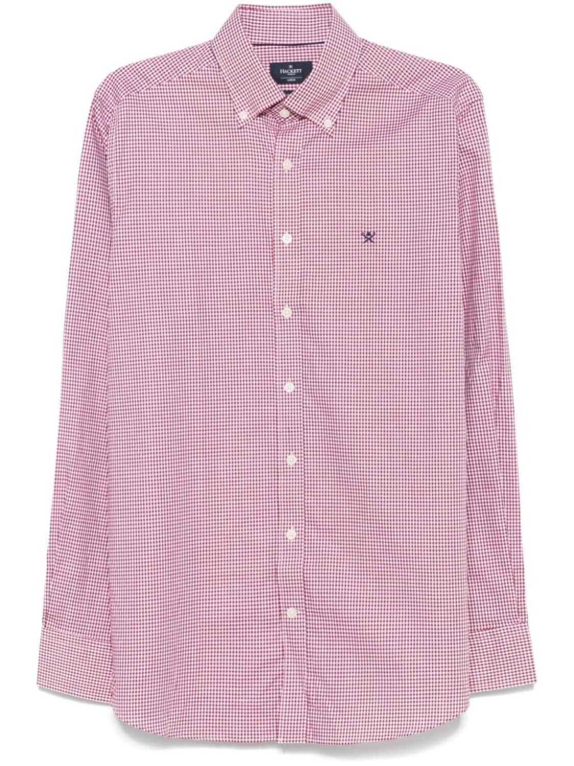 

Hackett рубашка в клетку гингем, красный