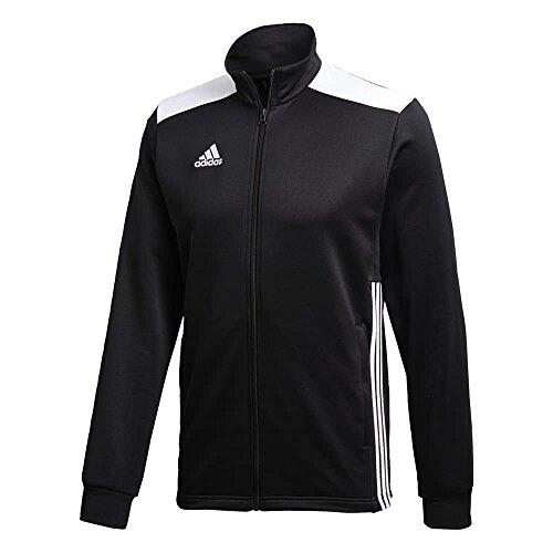 

Мужская спортивная куртка Adidas Regista18, чёрно-белая, размер XS