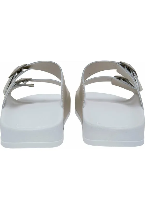 Мулы для бассейна Karl Kani, Beige White — фото 4