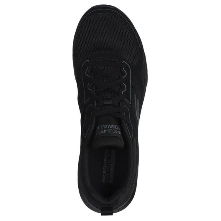 Мужские кроссовки GO WALK Lifestyle Shoes Men Low-Top Black/Grey Skechers — фото 3