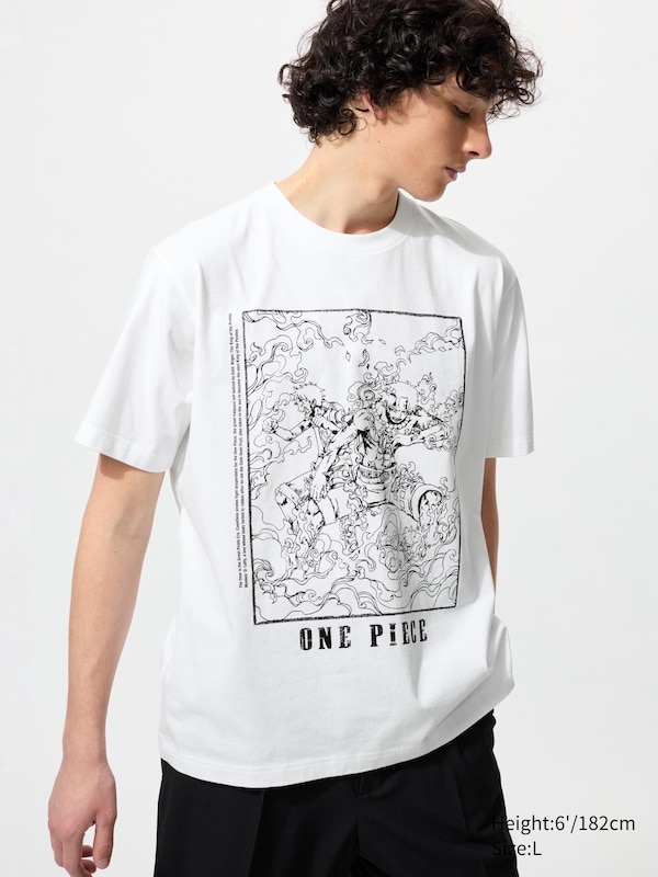 

Футболка с графическим принтом из архива ut Uniqlo, белый