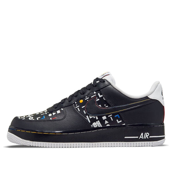 

Кроссовки air force 1 low '07 lv8 'hangul day' Nike, черный