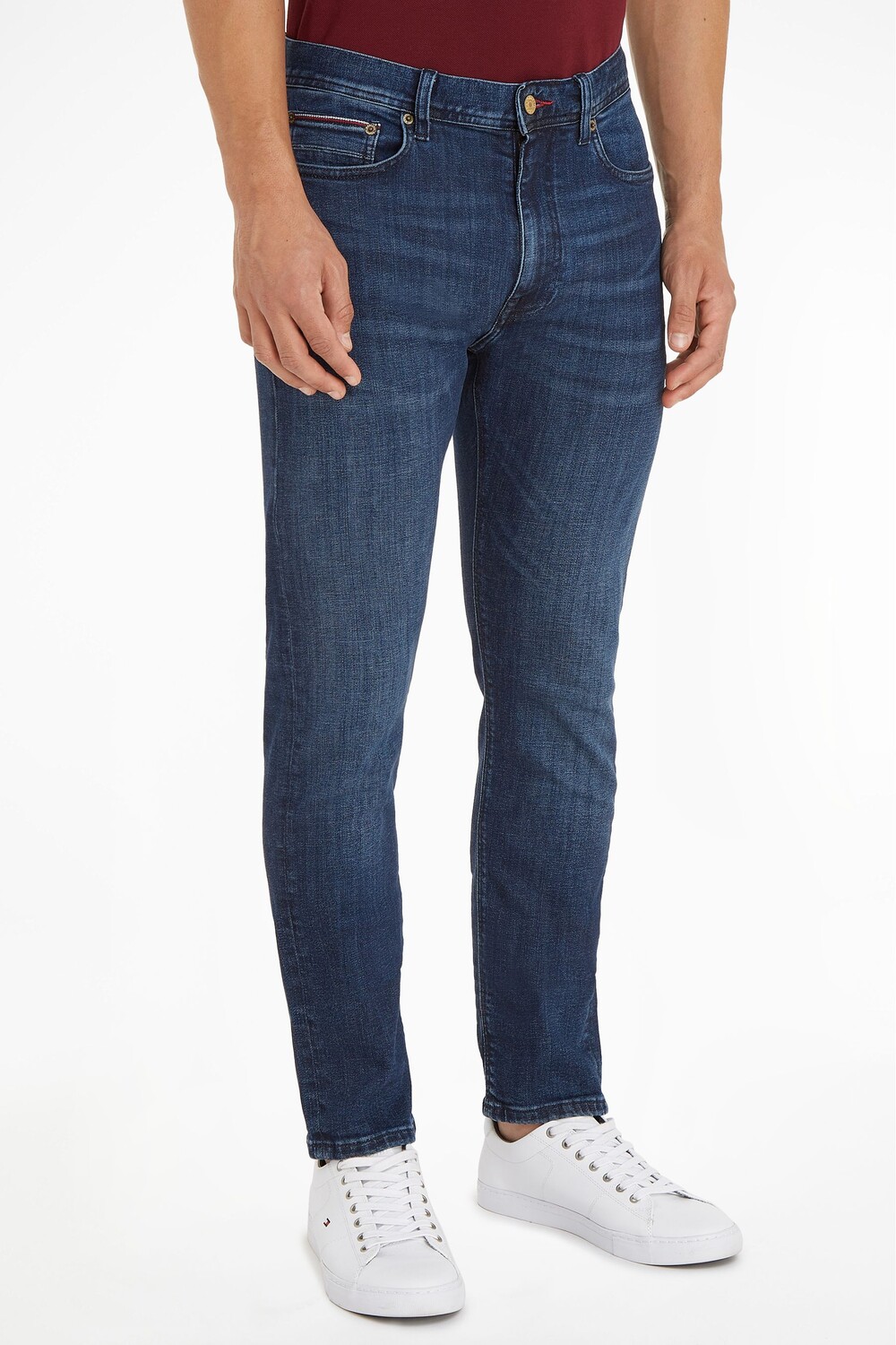 

Синие джинсы скинни Core Bleecker Tommy Hilfiger, синий