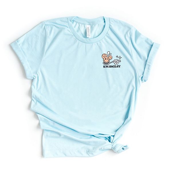 

Футболка с принтом SWSmiley life is better cereal Simply Sage Market, Ice Blue, Зеленый, Футболка с принтом SWSmiley life is better cereal Simply Sage Market, Ice Blue