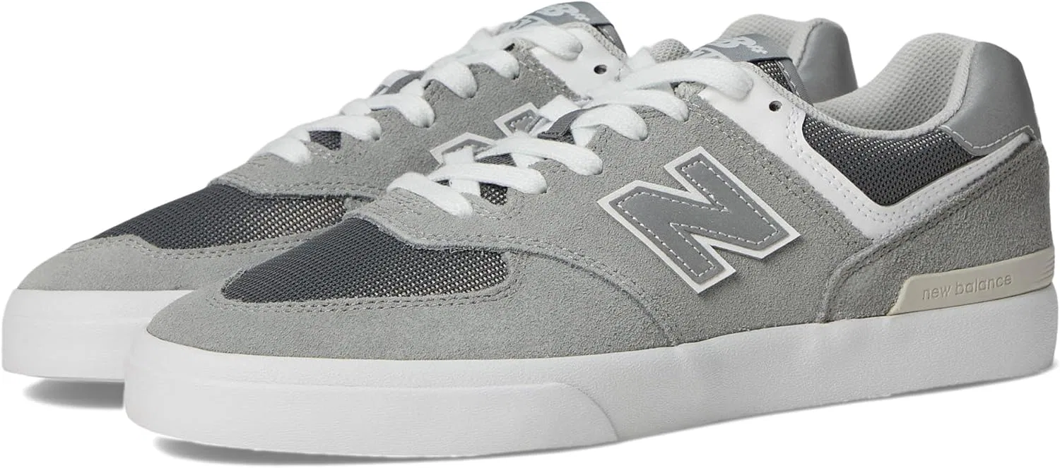 Кроссовки для скейтбординга New Balance Unisex Adult 574 Vulc, Gray