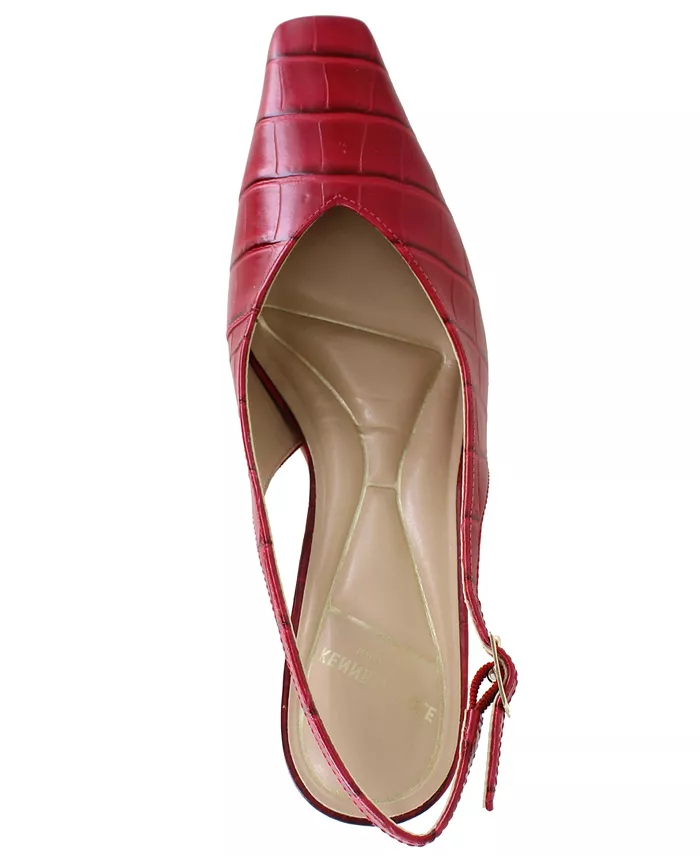 Женские туфли-лодочки Meilani на ремешке Kenneth Cole New York, красный — фото 4