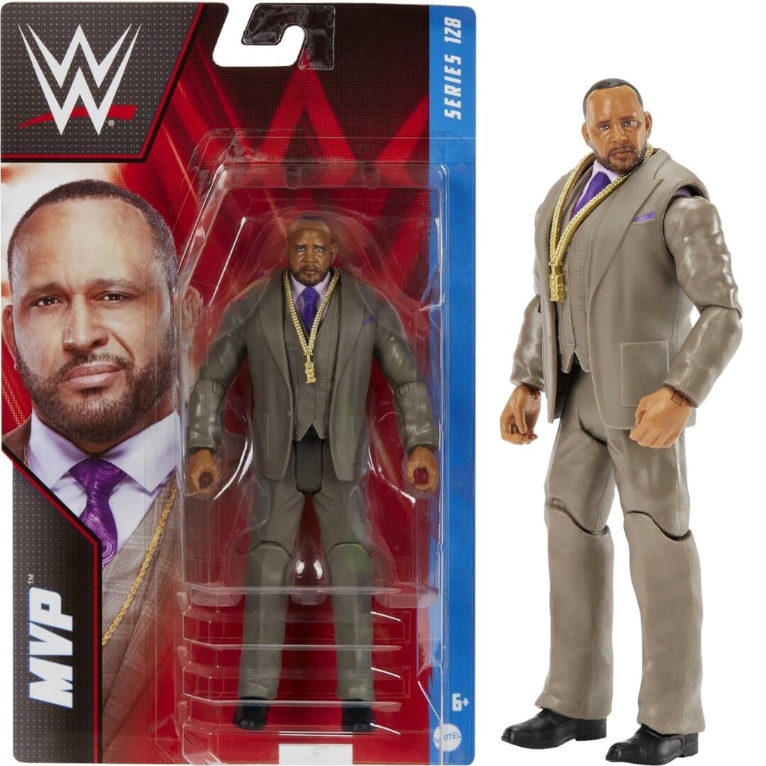 

Wwe Wrestling Series 128 Mattel Оригинальная Подвижная Фигурка Mvp Hdd12