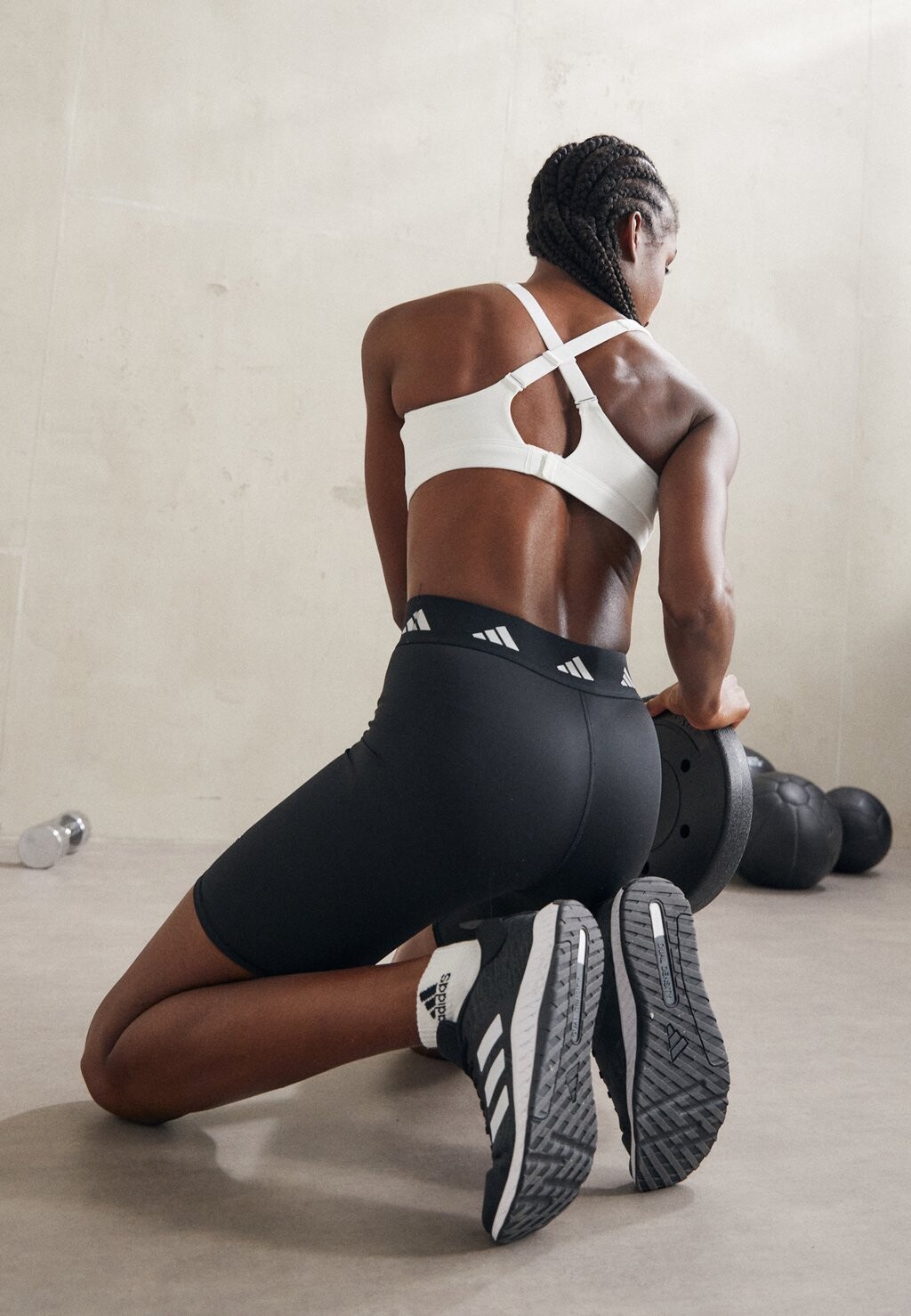 

Спортивный бюстгальтер с сильной поддержкой adidas Performance, цвет white