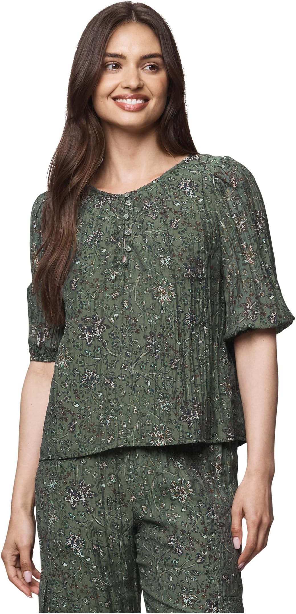 

Женская блузка Versailles с цветочным принтом Splendid, Vine Floral Print