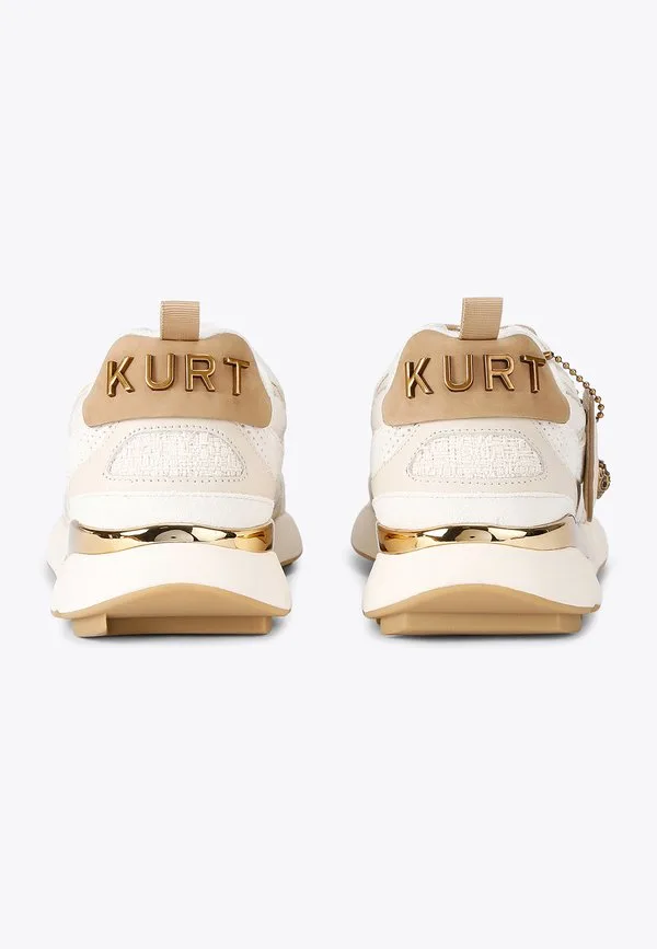 Кроссовки для бега Kurt Geiger London, Cream Comb — фото 3