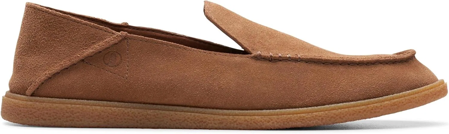 Мужские туфли Clarks Clarkbay Step Flat, Cola Suede
