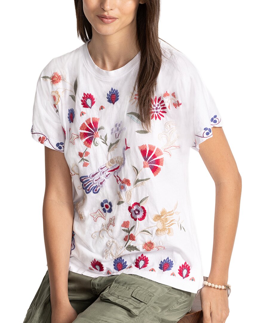 

Футболка "Джонни был Глорией" Johnny Was, белый