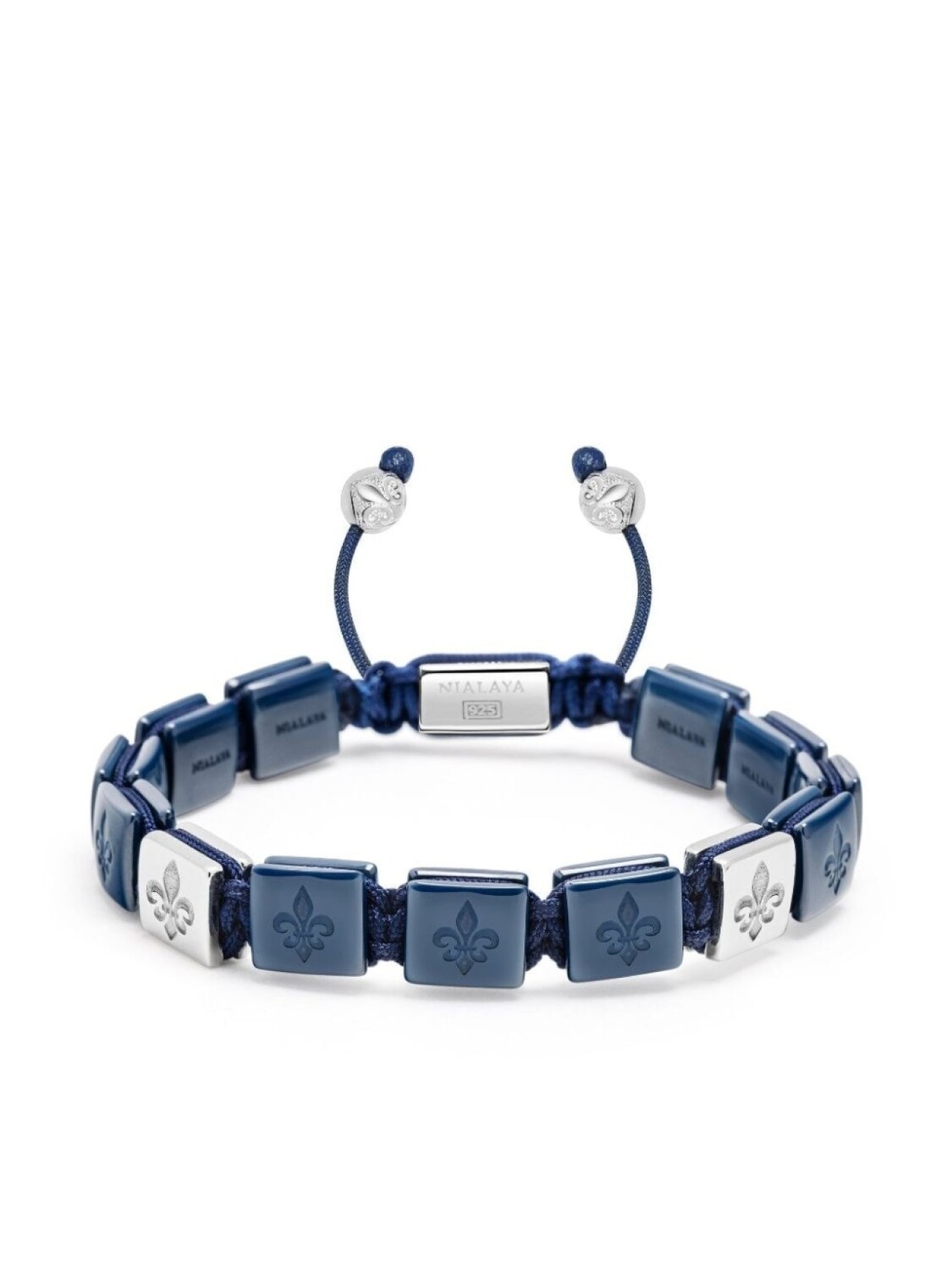 

Браслет из плоских бусин Nialaya Jewelry