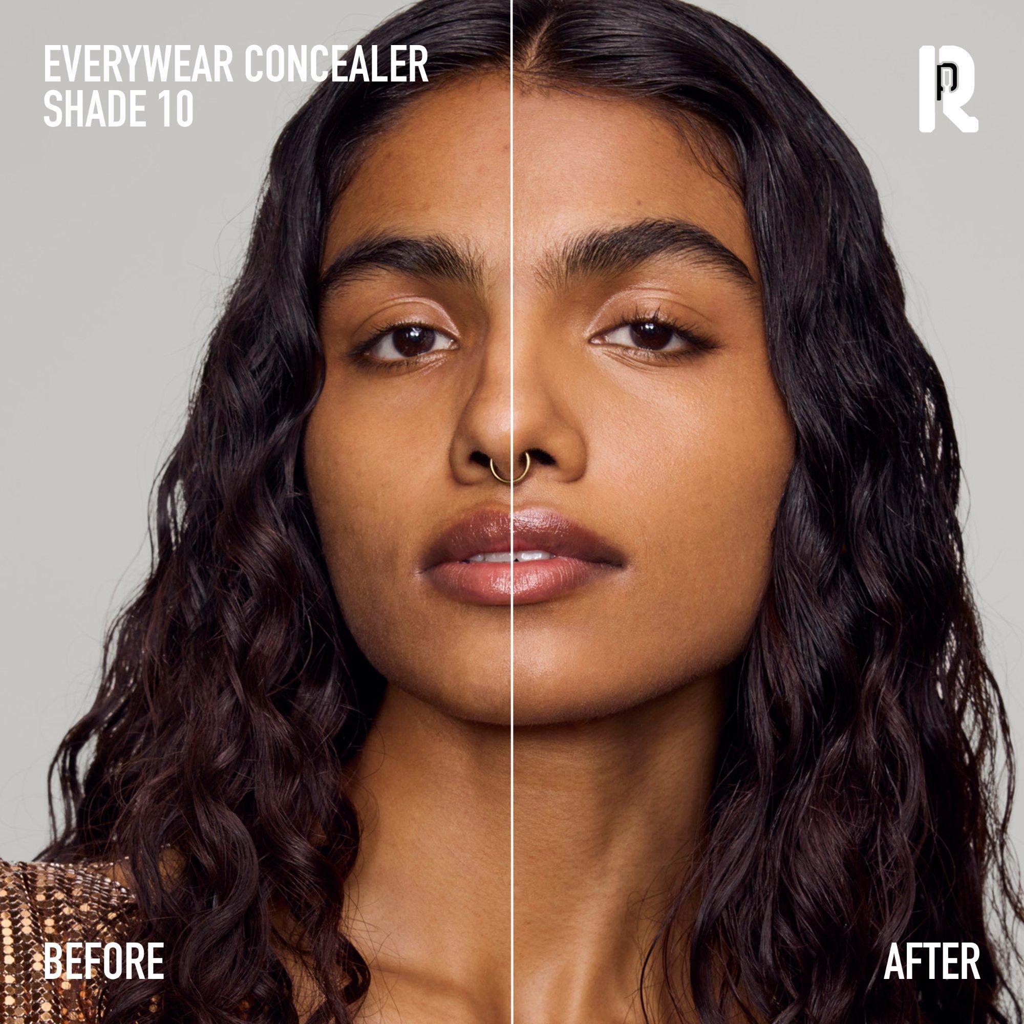 

Увлажняющая сияющая сыворотка-консилер Everywear 24-Hour Hydrating Radiant Serum Concealer Rabanne, 10 (dark with peach undertones)