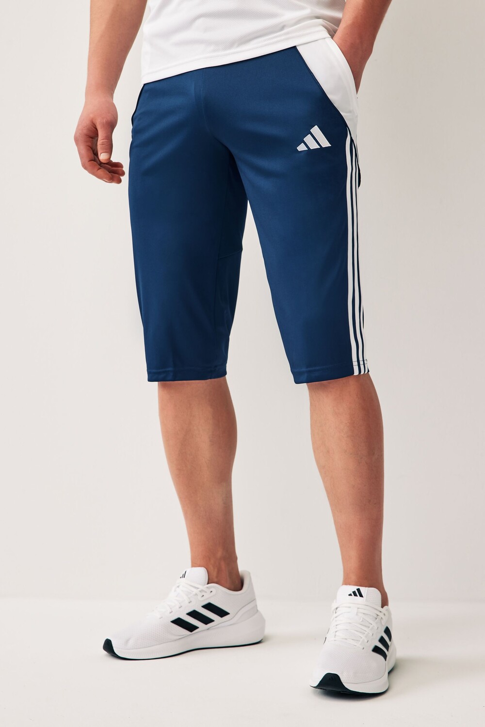 

Джоггеры Tiro 24 3/4 Adidas, синий