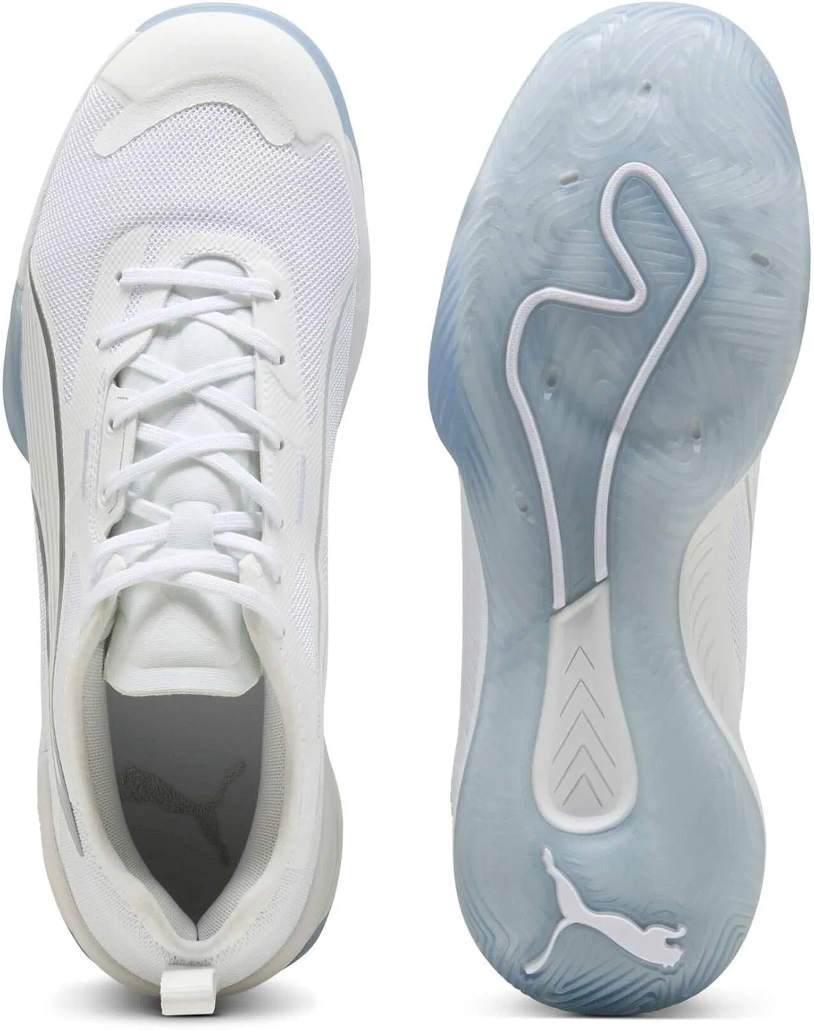 Кроссовки Puma Unisex Eliminate Nitro 4 для дома, Puma White Puma Silver — фото 4