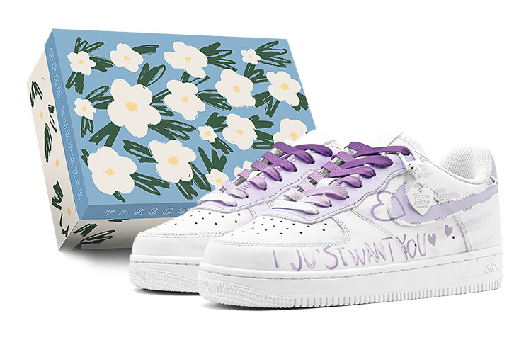 

Мужские кроссовки для скейтбординга Nike Air Force 1, Purple