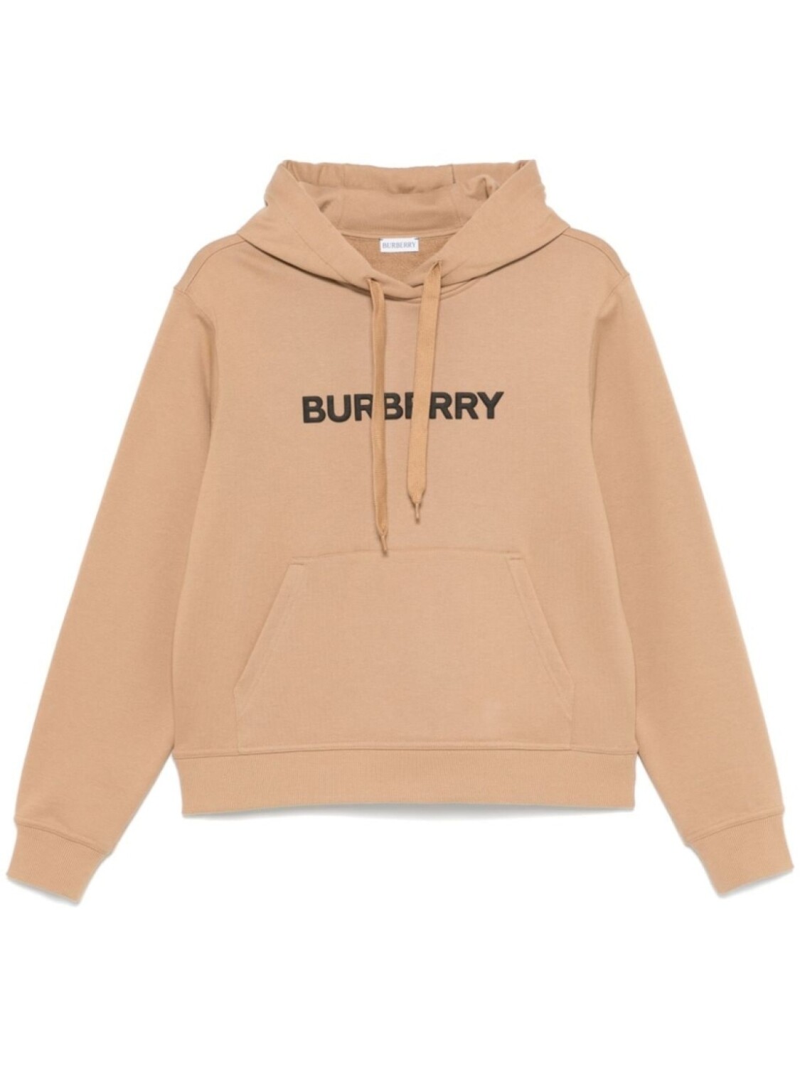 

Burberry худи с логотипом, коричневый