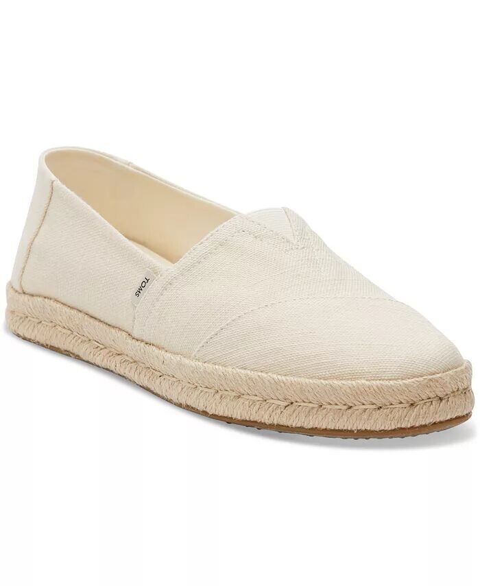 

Женские эспадрильи Alpargata Rope 2.0 без шнуровки TOMS, белый