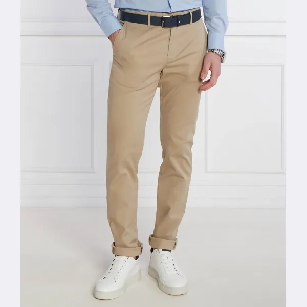 Узкие брюки-чиносы Core Bleecker 1985 Tommy Hilfiger, бежевый — фото 2